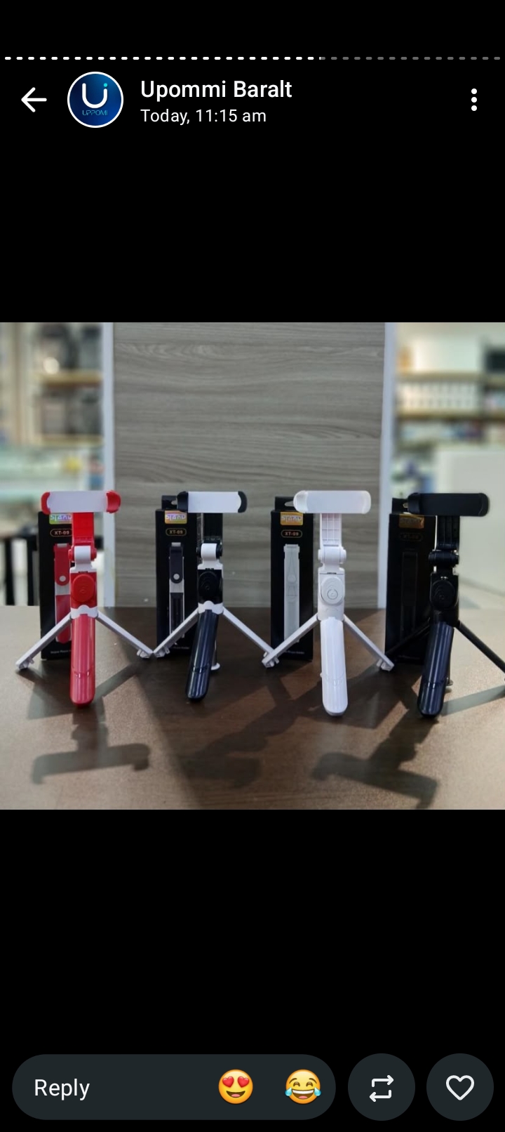 Trípode colores bluetooth
